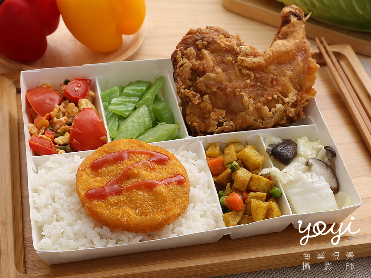 美食商品攝影｜小劉食品精緻便當、會議餐盒與產地直送視覺攝影 7