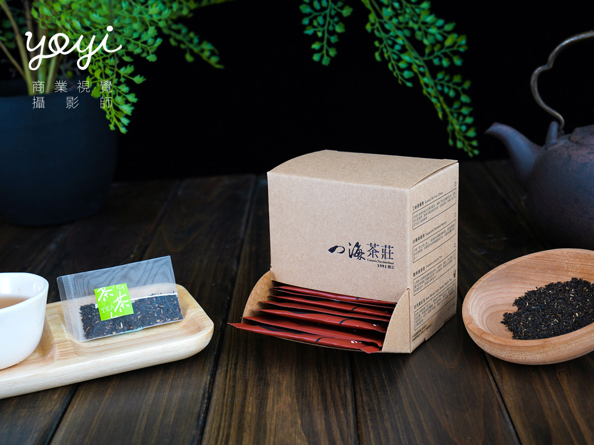 美食商品攝影｜四海茶莊精品茶包組與繽紛包裝視覺設計攝影 15