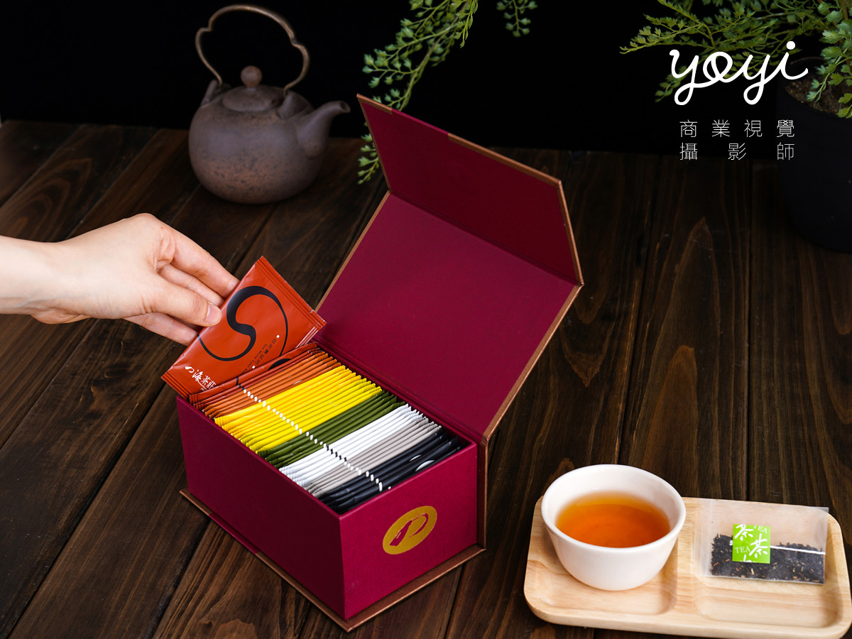 美食商品攝影｜四海茶莊精品茶包組與繽紛包裝視覺設計攝影 21