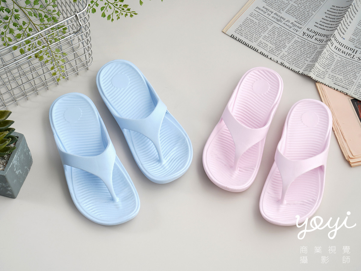 拖鞋商品攝影｜日系可愛圖騰拖鞋、居家室內鞋與生活感陳列攝影 3