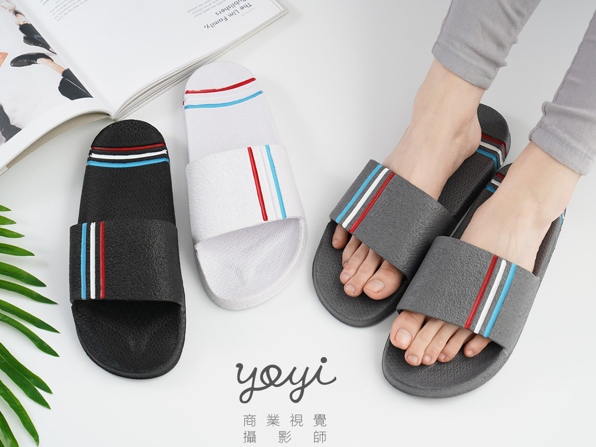 拖鞋商品攝影｜日系可愛圖騰拖鞋、居家室內鞋與生活感陳列攝影 11