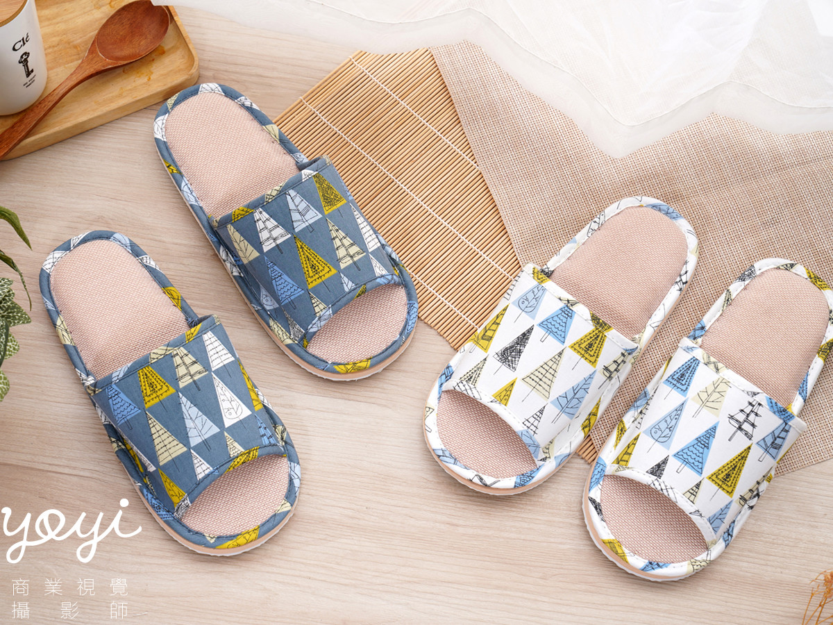 拖鞋商品攝影｜日系可愛圖騰拖鞋、居家室內鞋與生活感陳列攝影 23