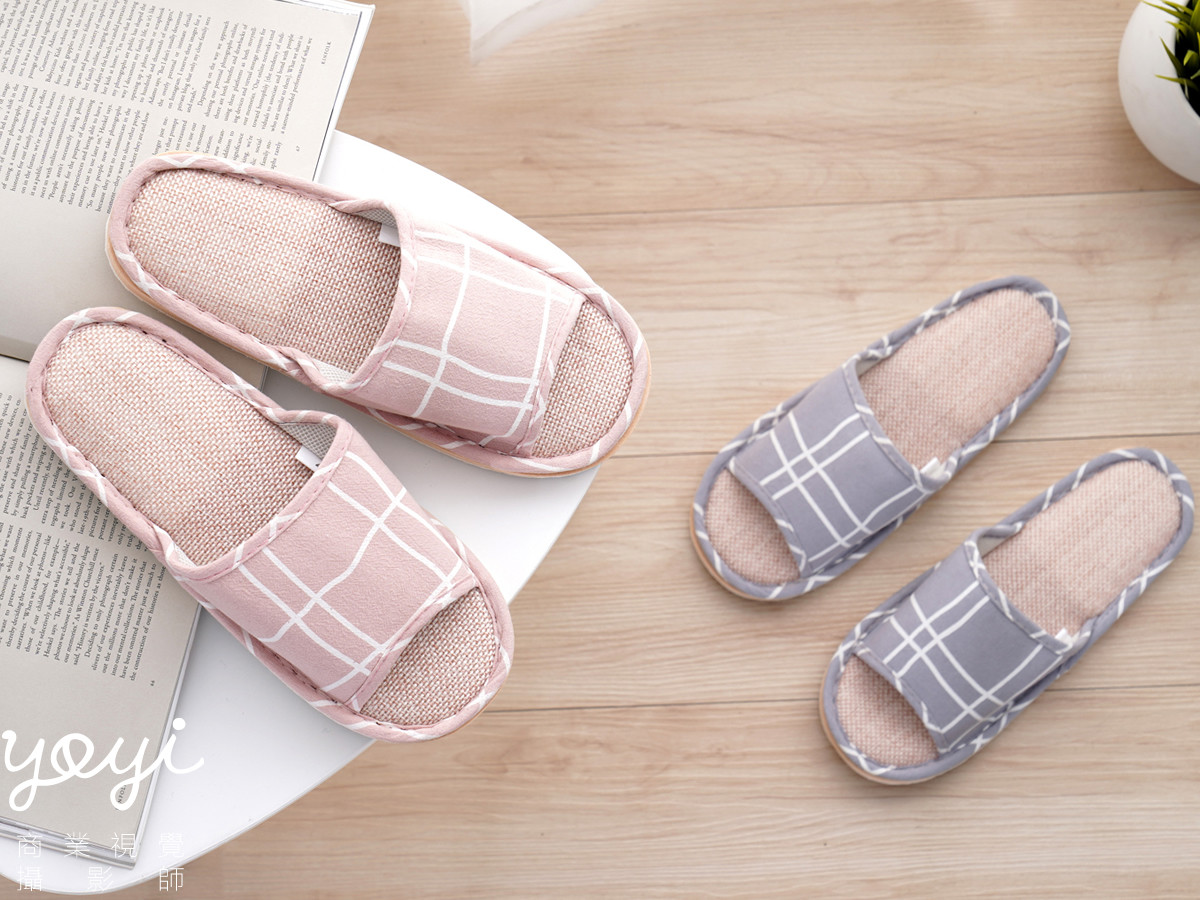 拖鞋商品攝影｜日系可愛圖騰拖鞋、居家室內鞋與生活感陳列攝影 27