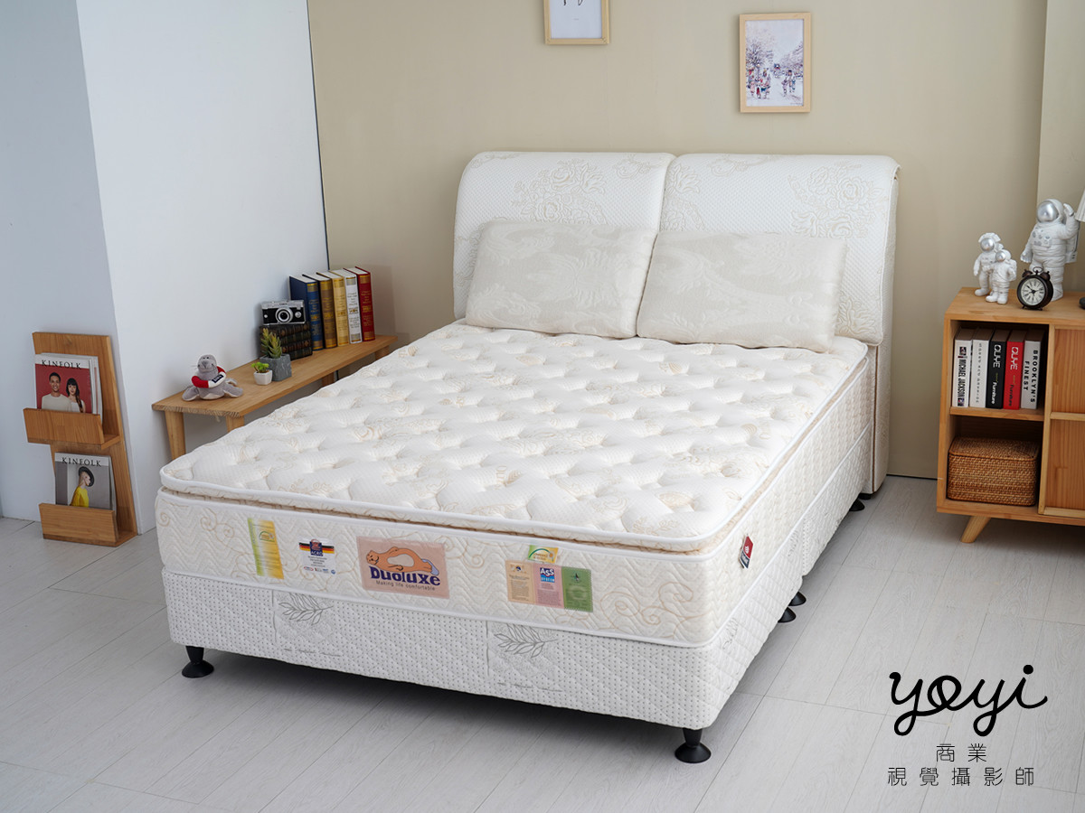 家具商品攝影｜巨登精品床墊與現代簡約臥室空間情境攝影 5