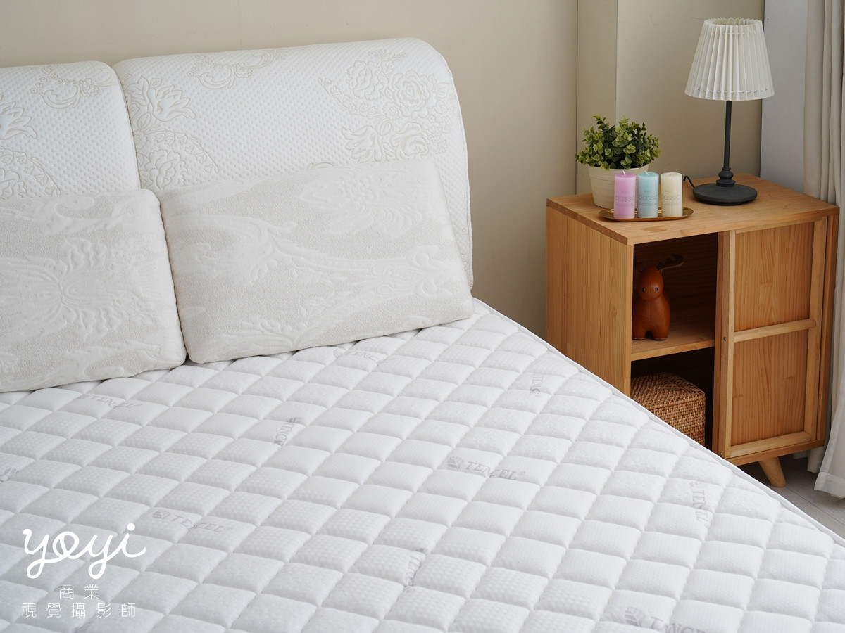 家具商品攝影｜巨登精品床墊與現代簡約臥室空間情境攝影 11