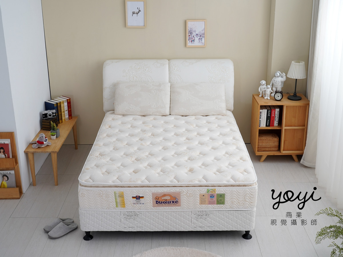家具商品攝影｜巨登精品床墊與現代簡約臥室空間情境攝影 19