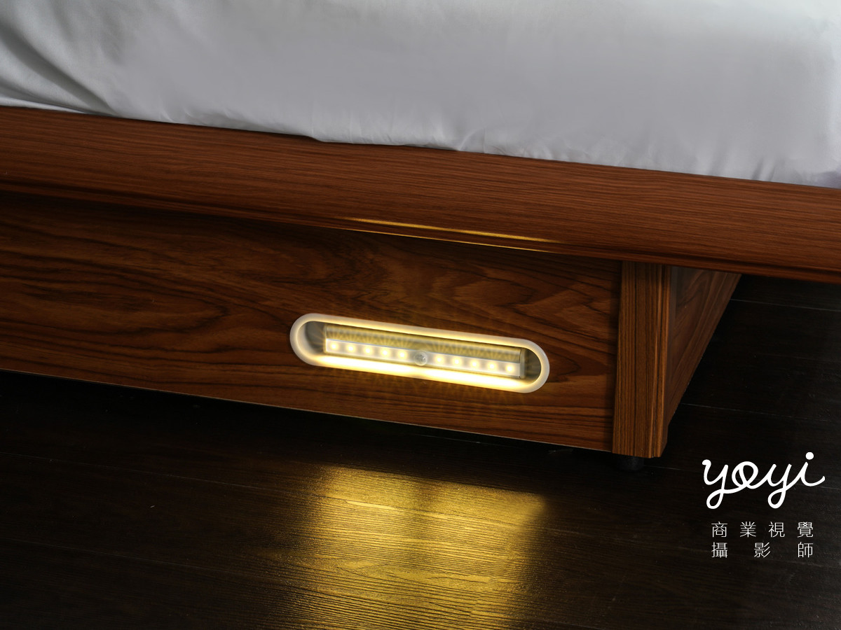家具商品攝影｜機能床架、掀床結構與現代臥室空間情境攝影 25