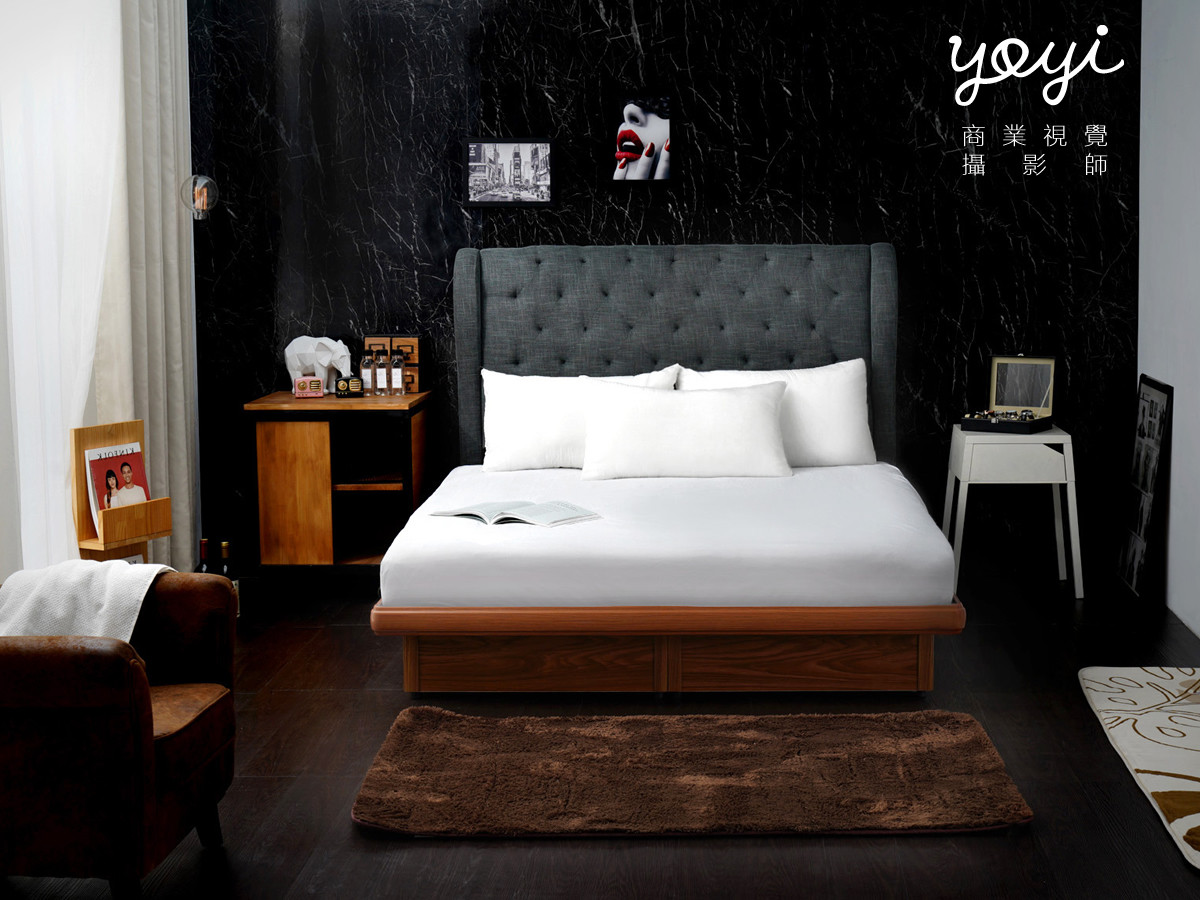家具商品攝影｜機能床架、掀床結構與現代臥室空間情境攝影 29