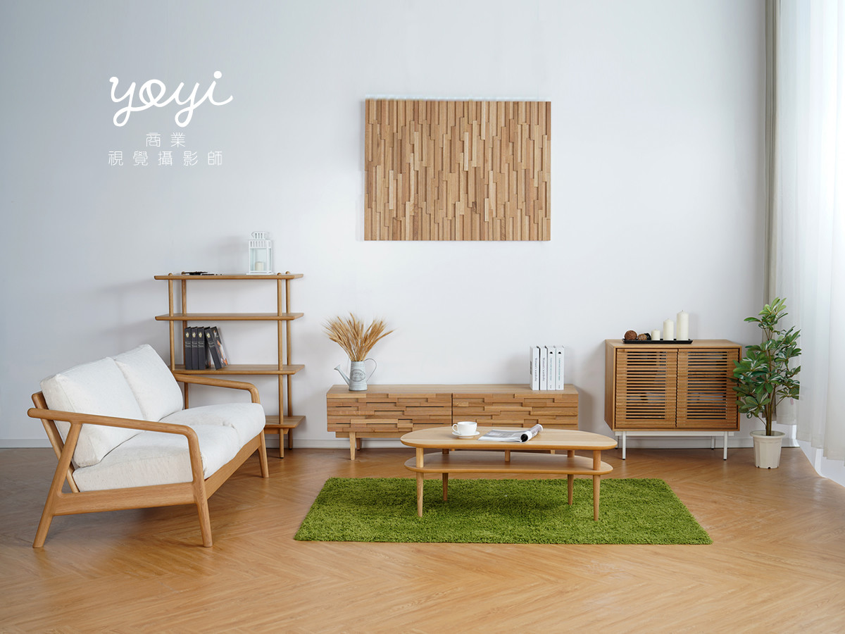 家具商品攝影｜大型家具與原木餐桌椅組空間情境美學攝影 17