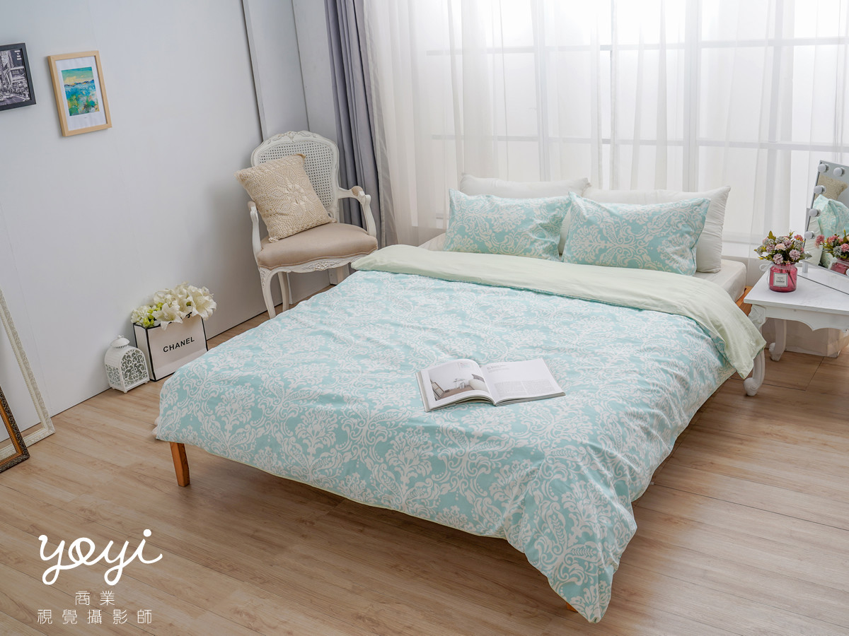 寢具商品攝影｜妍寶花卉圖騰床包組與亮麗臥室空間攝影 25
