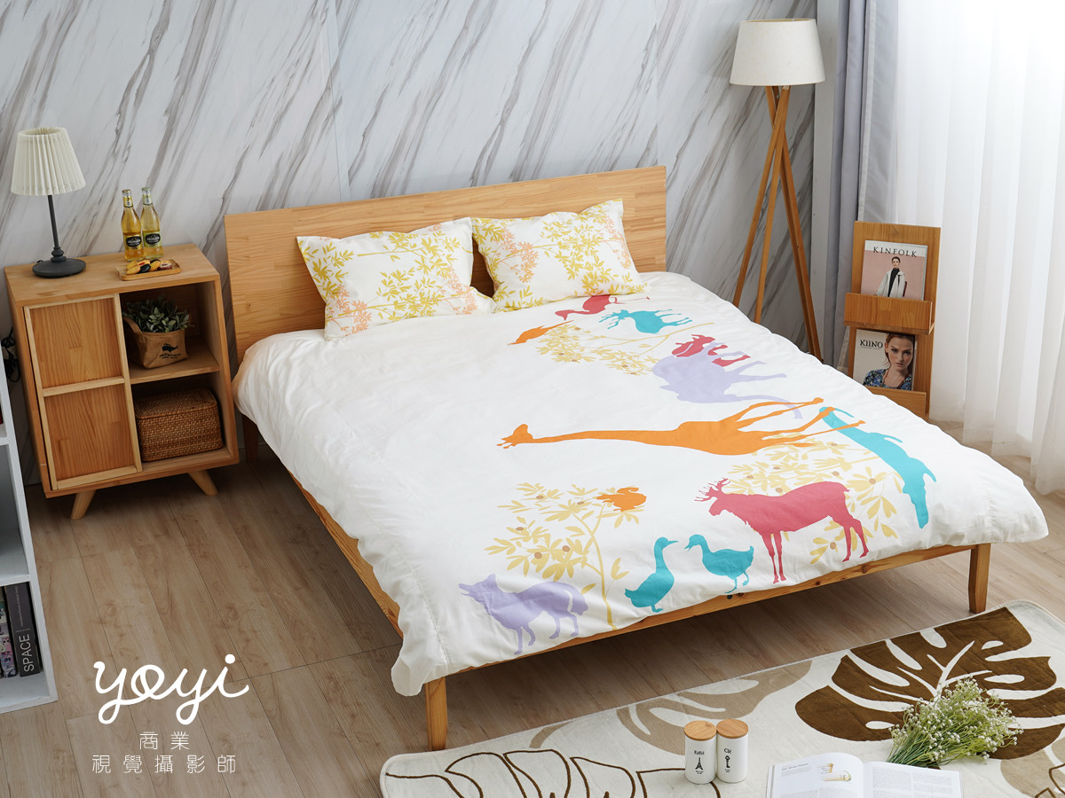 寢具商品攝影｜妍寶花卉圖騰床包組與亮麗臥室空間攝影 31