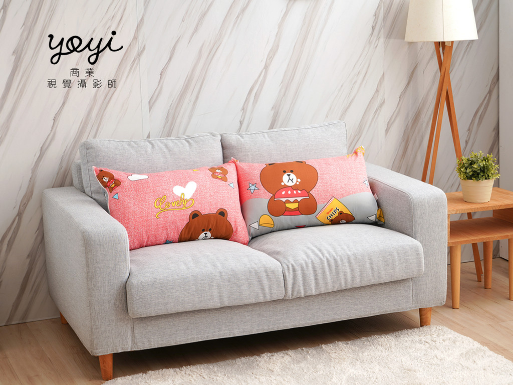 寢具商品攝影｜永研格紋床包組與溫馨居家臥室情境攝影 17