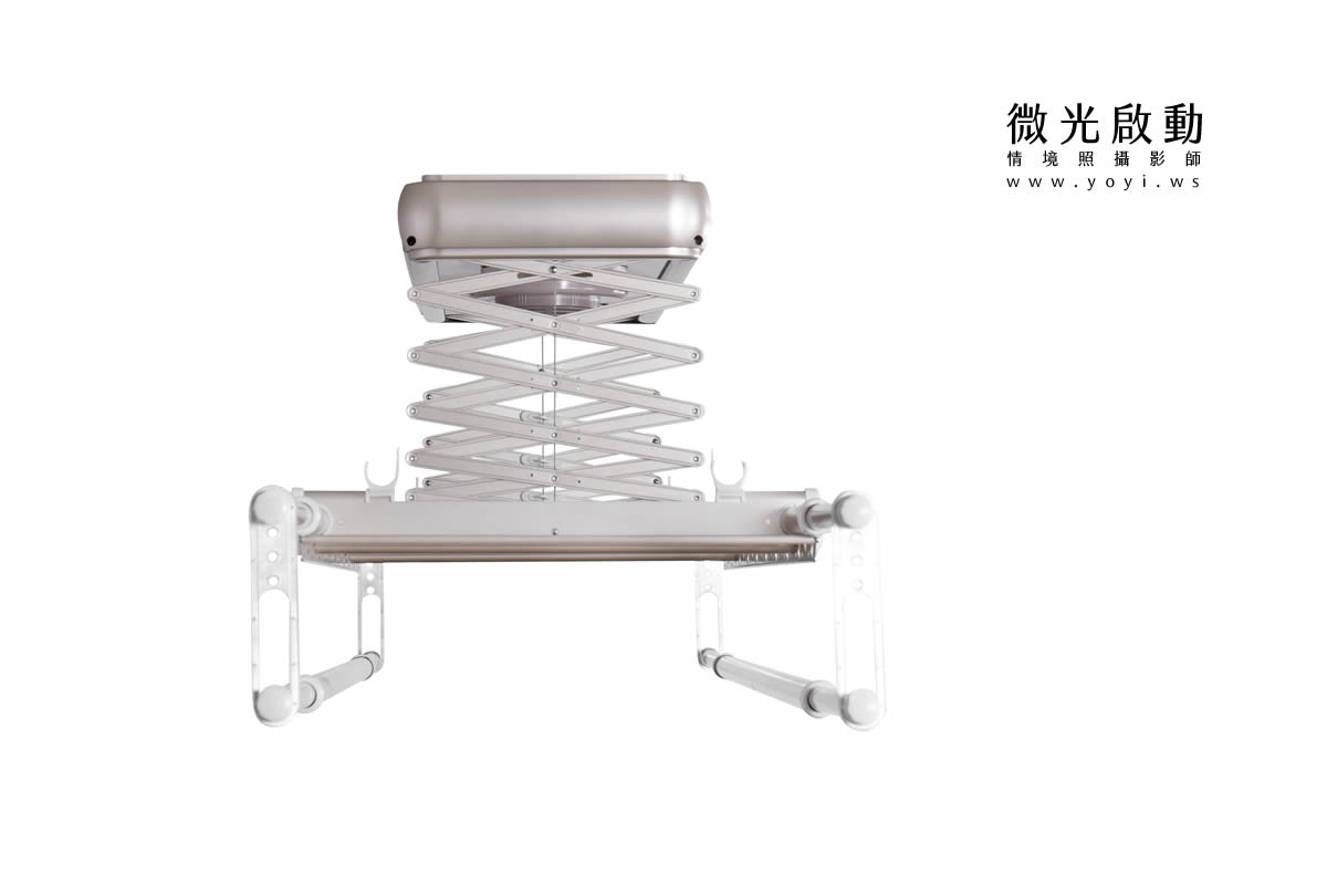 電動曬衣架商品攝影｜主機結構白底去背產品攝影｜HCG和成 21