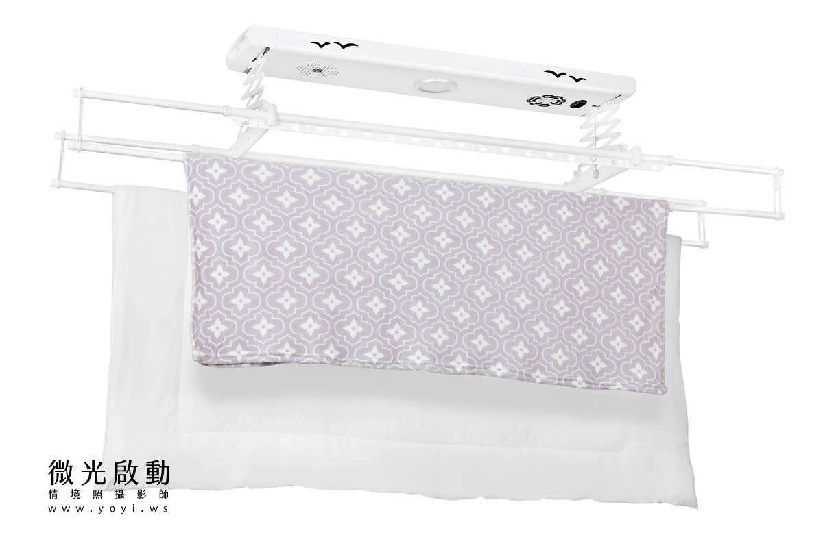 電動曬衣架商品攝影｜主機結構白底去背產品攝影｜HCG和成 27