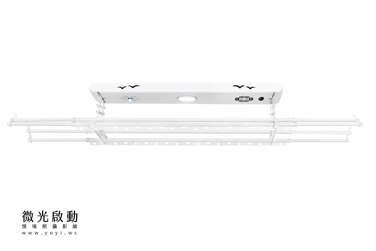 電動曬衣架商品攝影｜主機結構白底去背產品攝影｜HCG和成 31