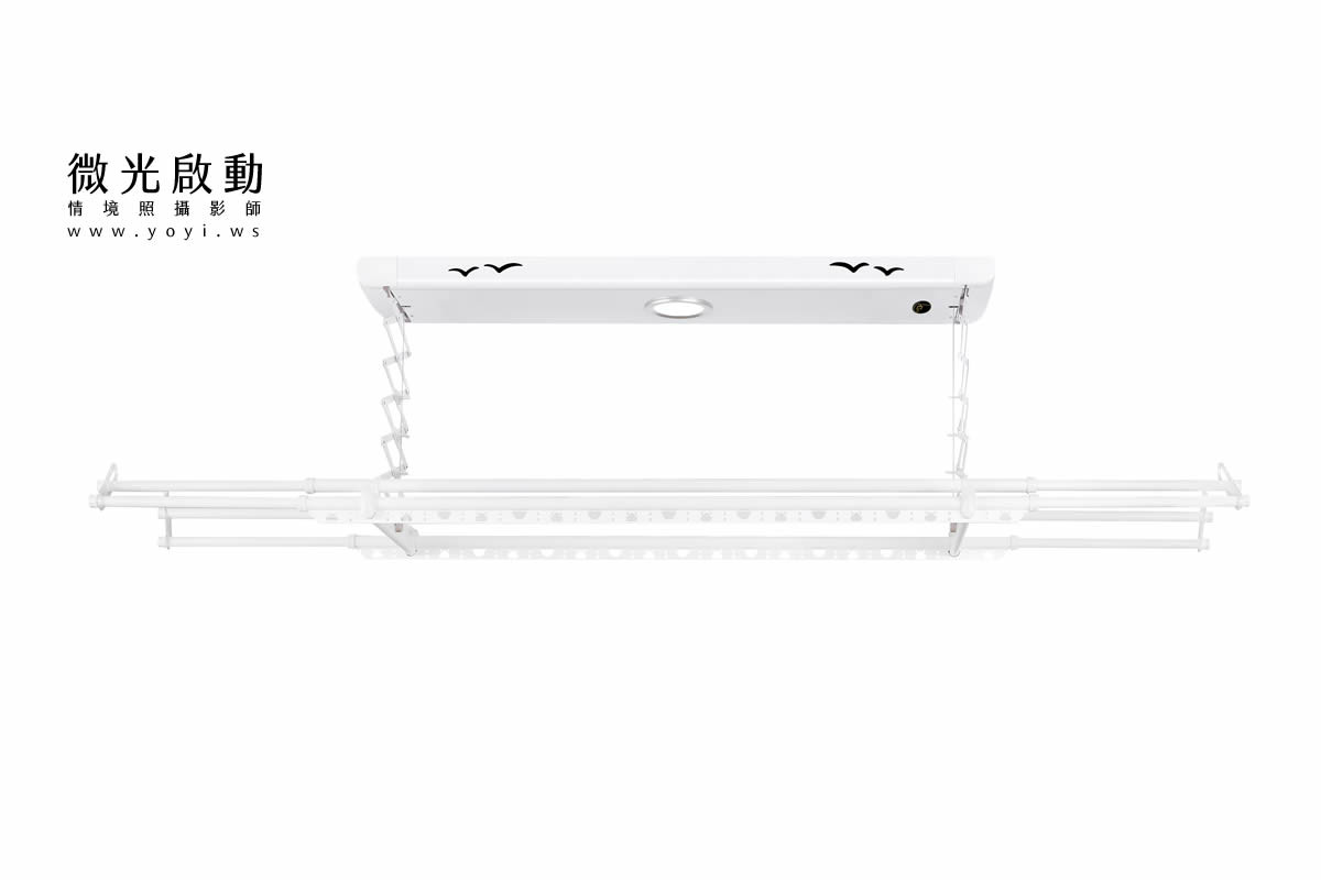 電動曬衣架商品攝影｜主機結構白底去背產品攝影｜HCG和成 35