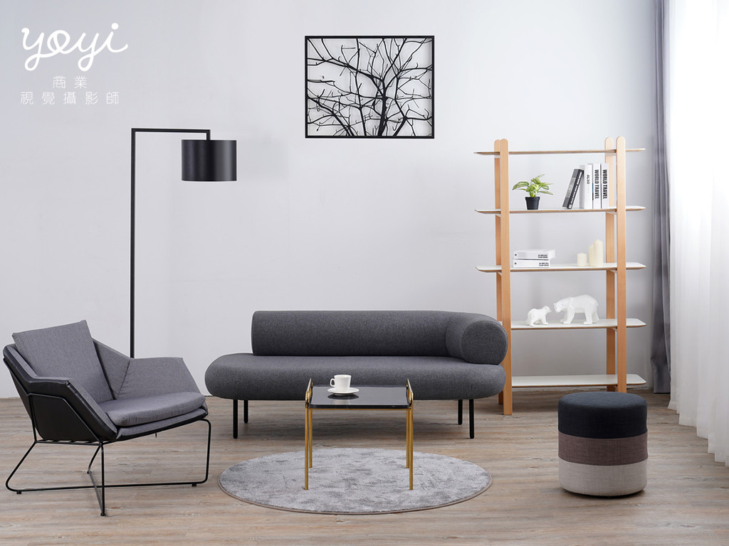 家具商品攝影｜純真年代工業風家具與復古客廳空間美學攝影 1