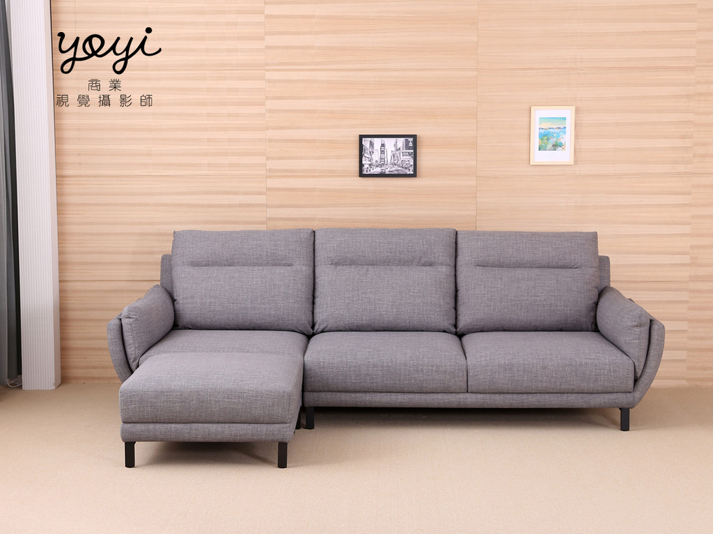 家具商品攝影｜沙發先生現代風藍色布沙發與客廳空間攝影 7