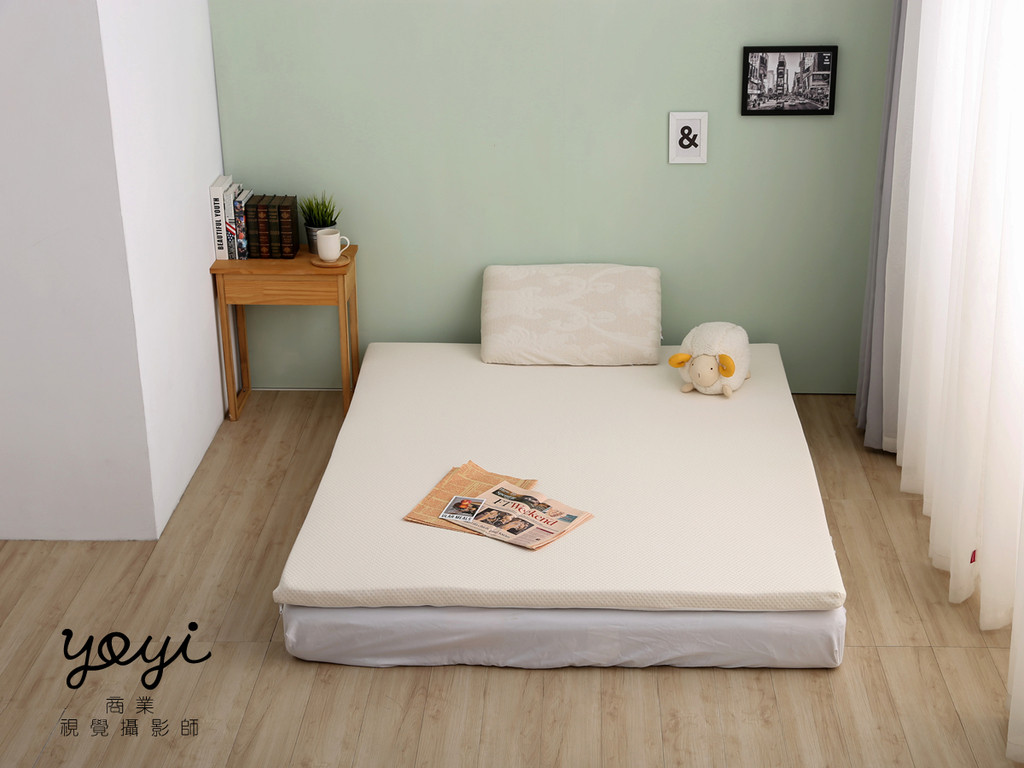 床墊商品攝影｜專業機能床墊、護脊枕頭與居家舒壓情境攝影 5