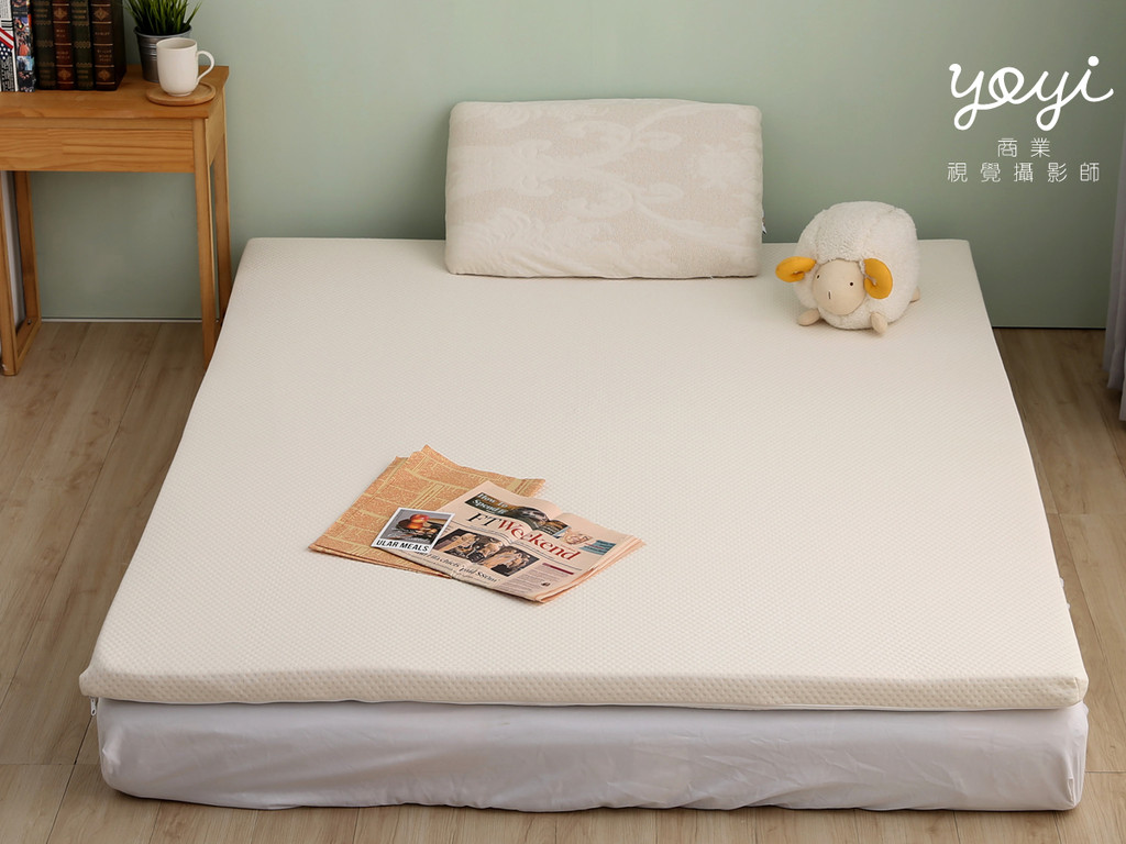 床墊商品攝影｜專業機能床墊、護脊枕頭與居家舒壓情境攝影 9