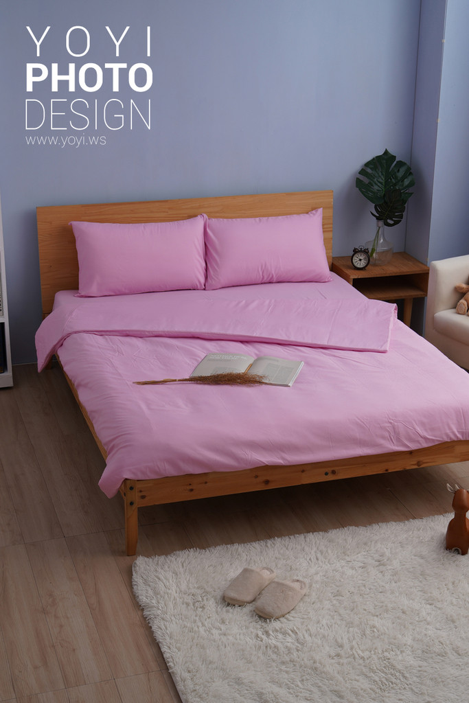 寢具商品攝影｜紫色調質感床包組與溫馨居家臥室情境攝影 15