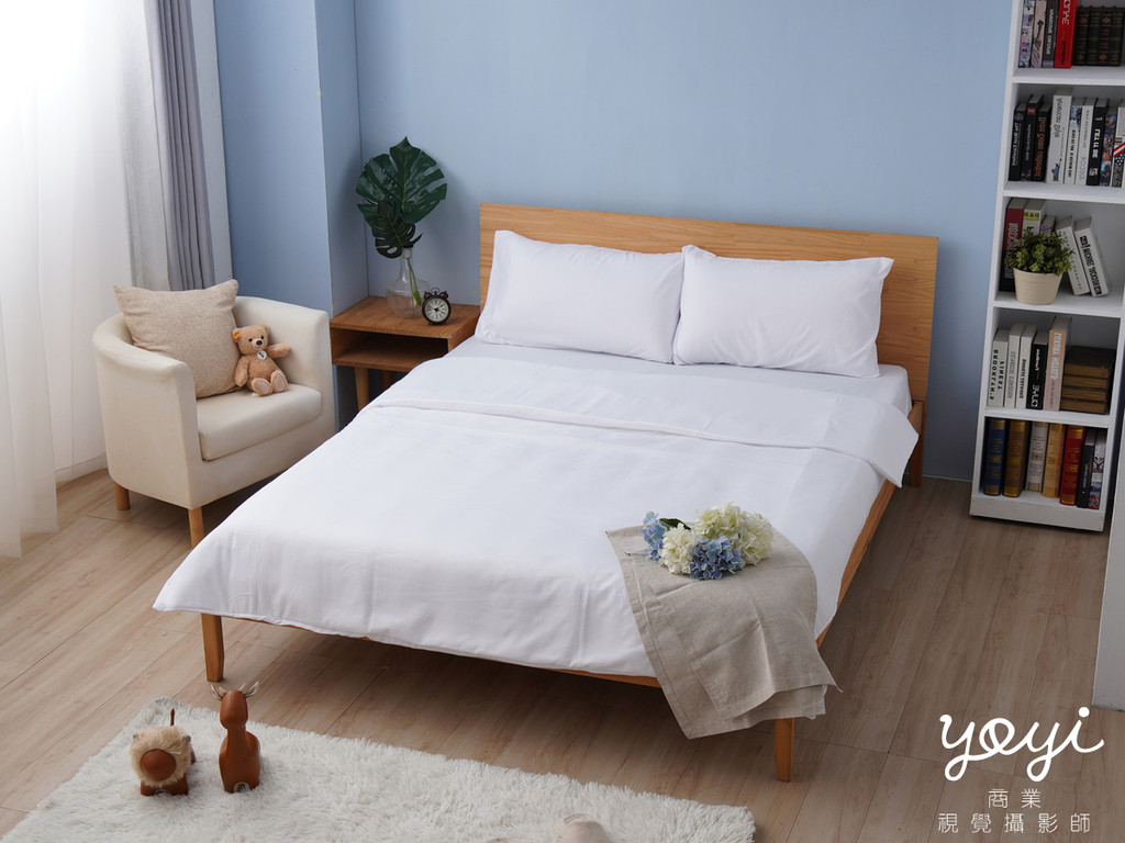 寢具商品攝影｜紫色調質感床包組與溫馨居家臥室情境攝影 17