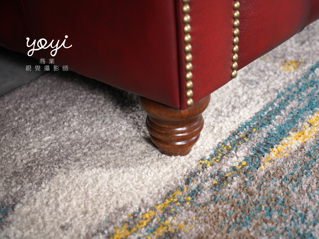 家具商品攝影｜純真年代經典紅色拉扣沙發與英式復古風格攝影 21