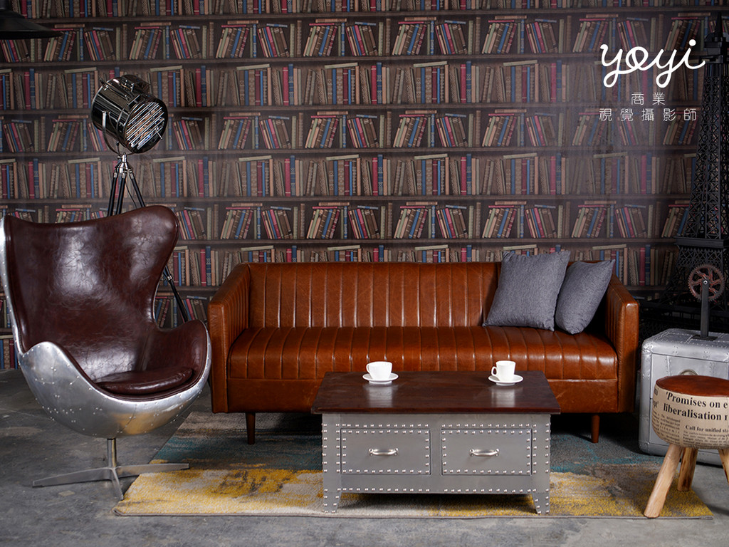 家具商品攝影｜純真年代經典紅色拉扣沙發與英式復古風格攝影 25