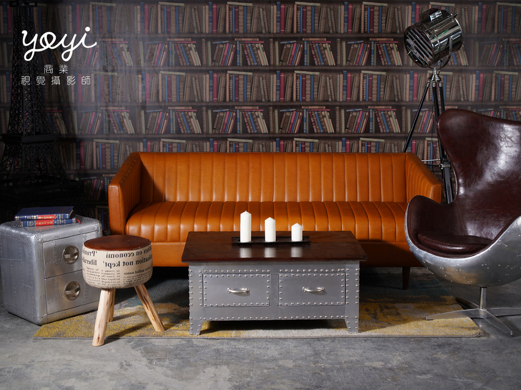 家具商品攝影｜純真年代經典紅色拉扣沙發與英式復古風格攝影 45