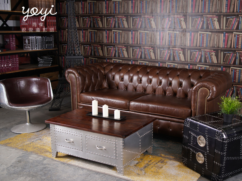 家具商品攝影｜純真年代經典紅色拉扣沙發與英式復古風格攝影 51