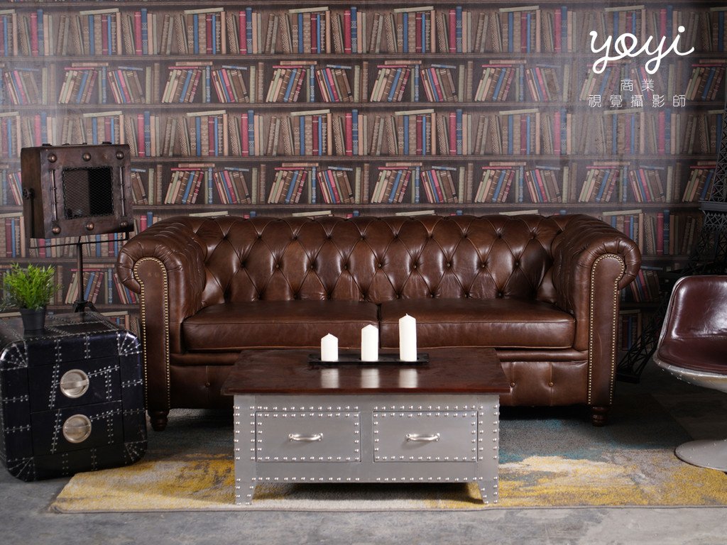 家具商品攝影｜純真年代經典紅色拉扣沙發與英式復古風格攝影 55