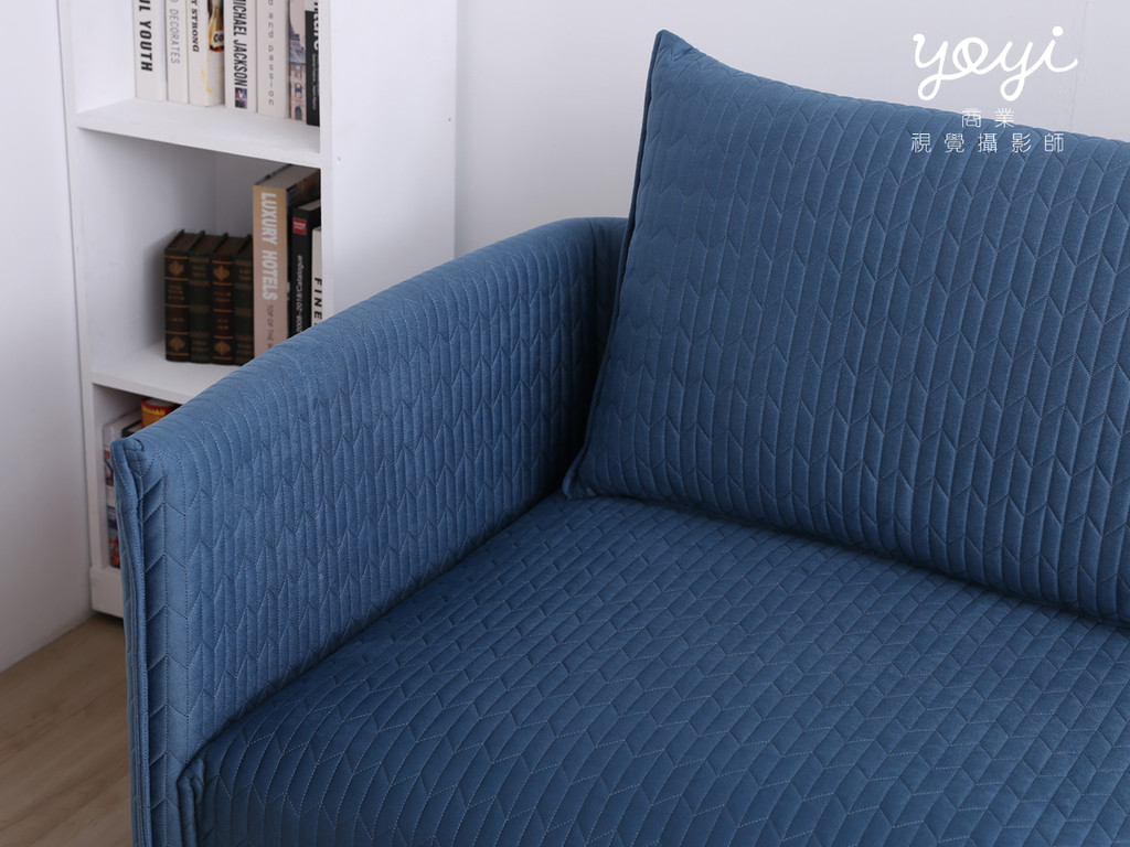 家具商品攝影｜現代風深綠絨面 L 型沙發與高質感居家空間攝影 55