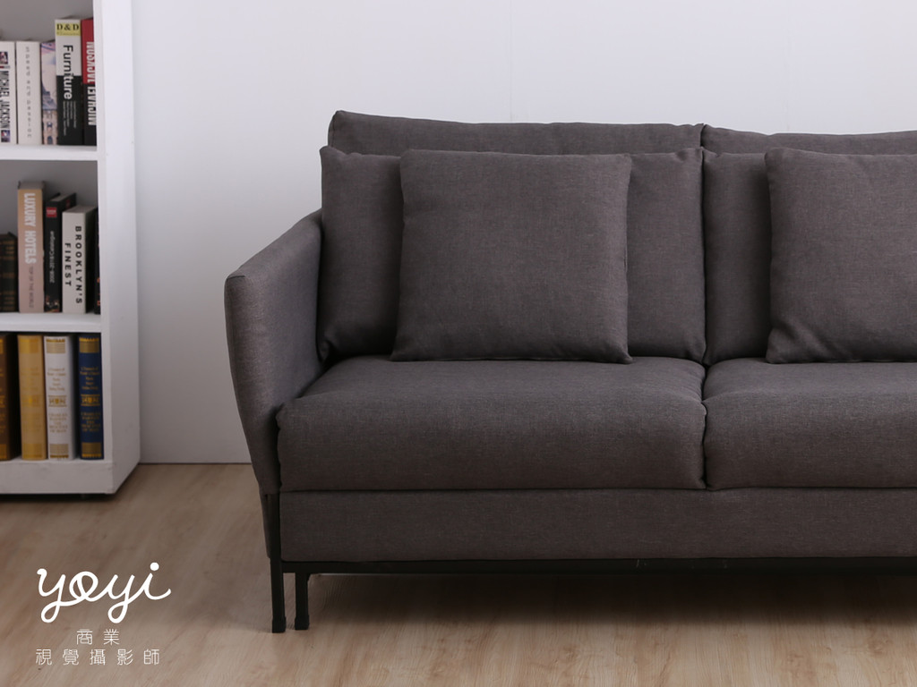 家具商品攝影｜現代風深綠絨面 L 型沙發與高質感居家空間攝影 71