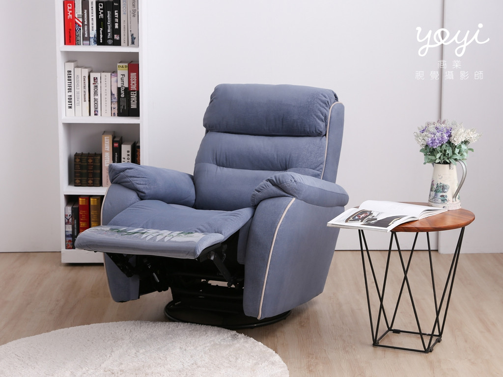 家具商品攝影｜現代風鮮紅 L 型布沙發與客廳空間美學攝影 19