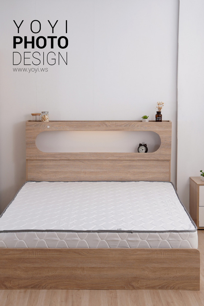 家具商品攝影｜樂萌寶機能床墊與高品質木質床組攝影 5