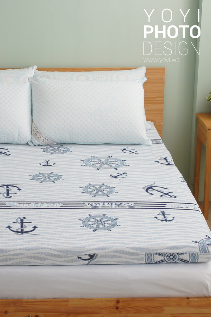 床墊商品攝影｜諾貝達機能床墊、海洋風主題寢具與情境視覺攝影 21