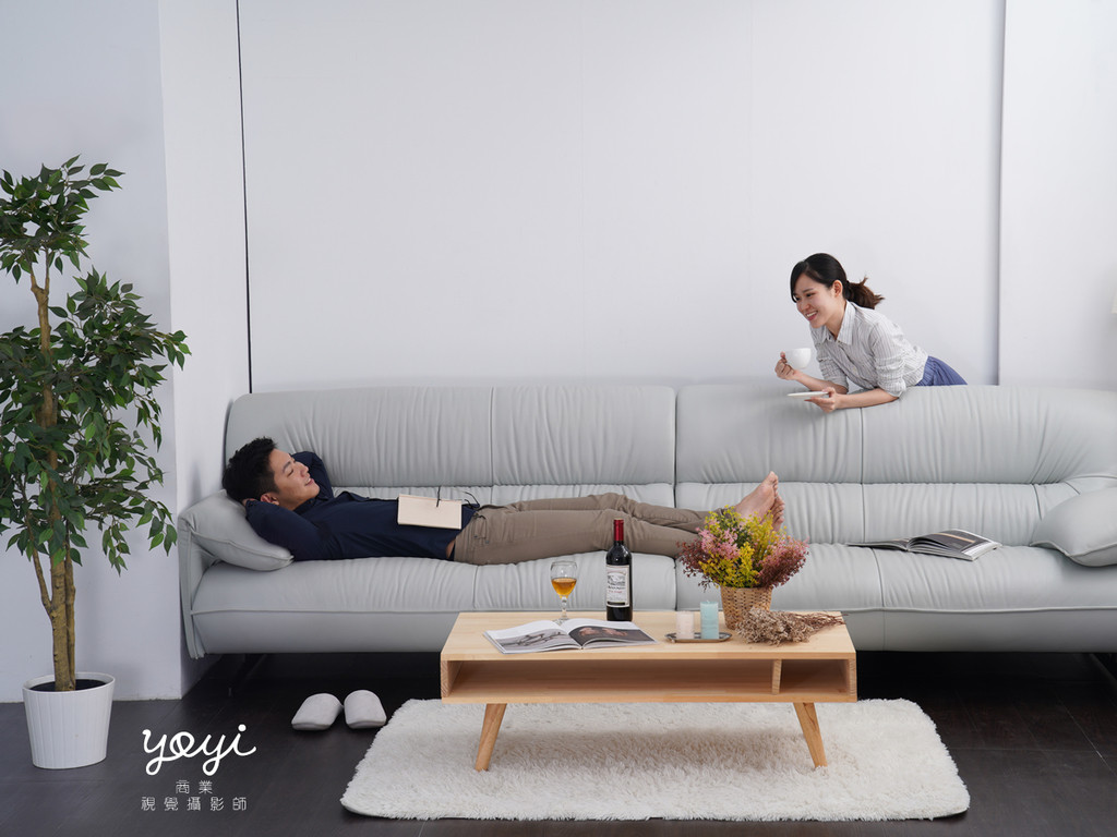 家具商品攝影｜赫里亞現代布沙發與溫馨家庭生活情境攝影 23