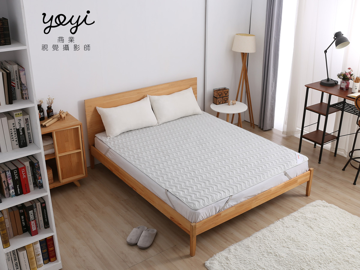 床墊商品攝影｜冬季保暖寢具、機能床墊與居家溫馨互動攝影 5