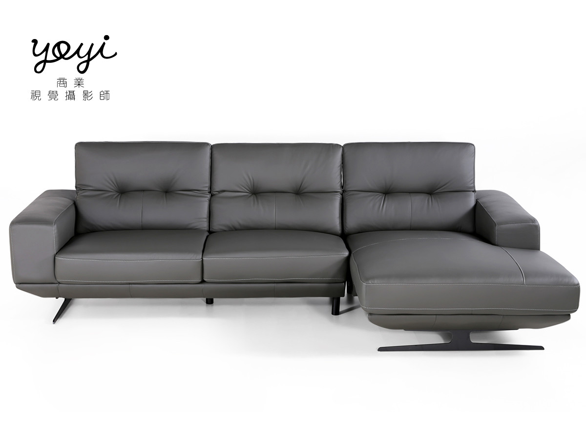 家具商品攝影｜現代極簡風 L 型沙發與明亮客廳空間視覺攝影 29