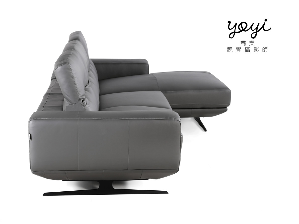 家具商品攝影｜現代極簡風 L 型沙發與明亮客廳空間視覺攝影 39