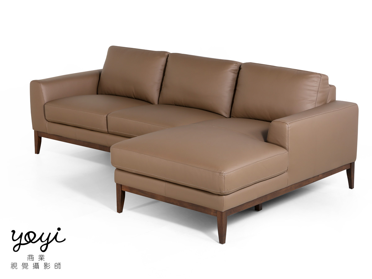 家具商品攝影｜現代極簡風 L 型沙發與明亮客廳空間視覺攝影 49