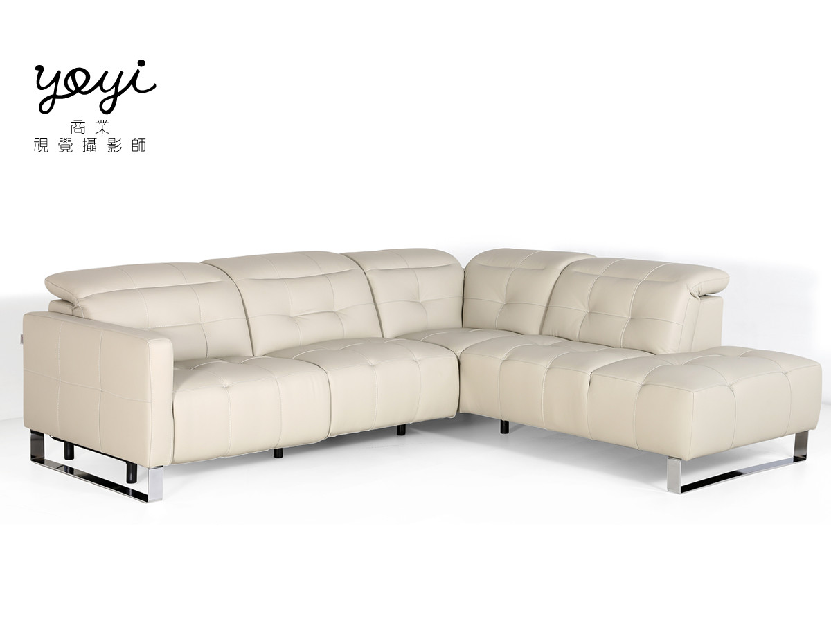 家具商品攝影｜現代極簡風 L 型沙發與明亮客廳空間視覺攝影 59