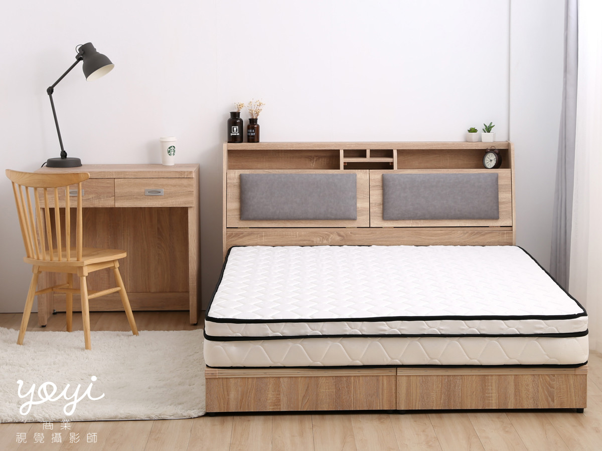 家具商品攝影｜樂盟寶原木床組與居家臥室空間情境風格攝影 1