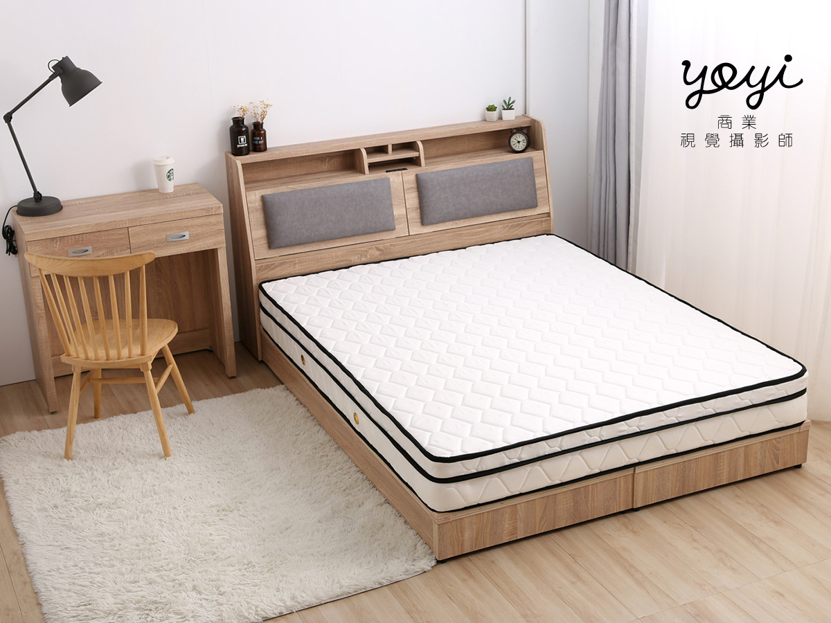 家具商品攝影｜樂盟寶原木床組與居家臥室空間情境風格攝影 3