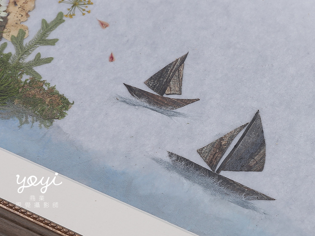 藝術品攝影｜精品押花畫、手工花藝藝術與框畫特寫攝影 13