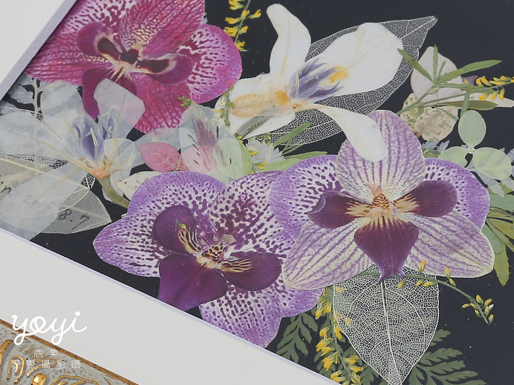 藝術品攝影｜精品押花畫、手工花藝藝術與框畫特寫攝影 23