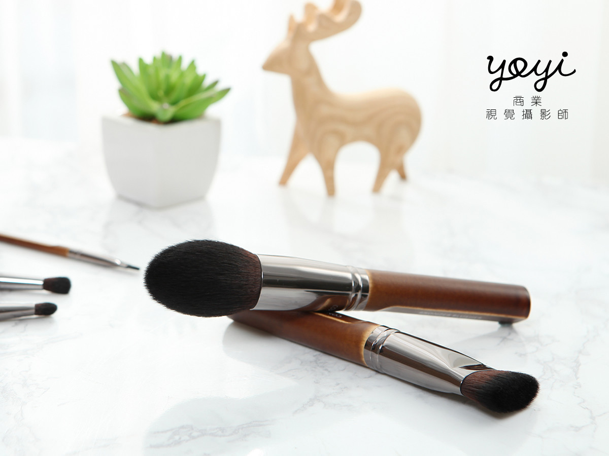 美妝商品攝影｜質感化妝刷具與專業彩妝配件視覺攝影 5