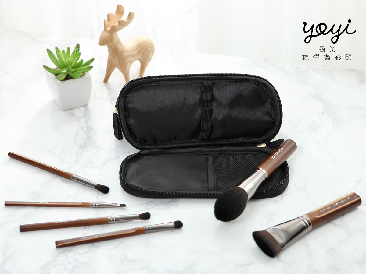 美妝商品攝影｜質感化妝刷具與專業彩妝配件視覺攝影 11