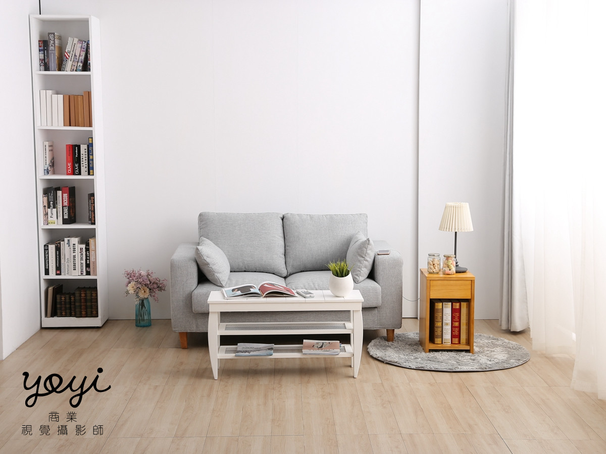 家具商品攝影｜舜由居家灰系布沙發與現代簡約風格情境攝影 19