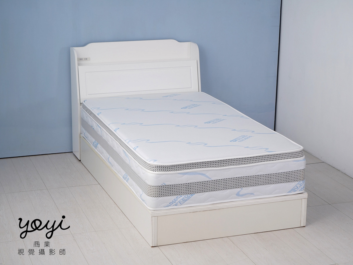 家具商品攝影｜金優德白色木質兒童雙層床架與溫馨臥室空間攝影 33